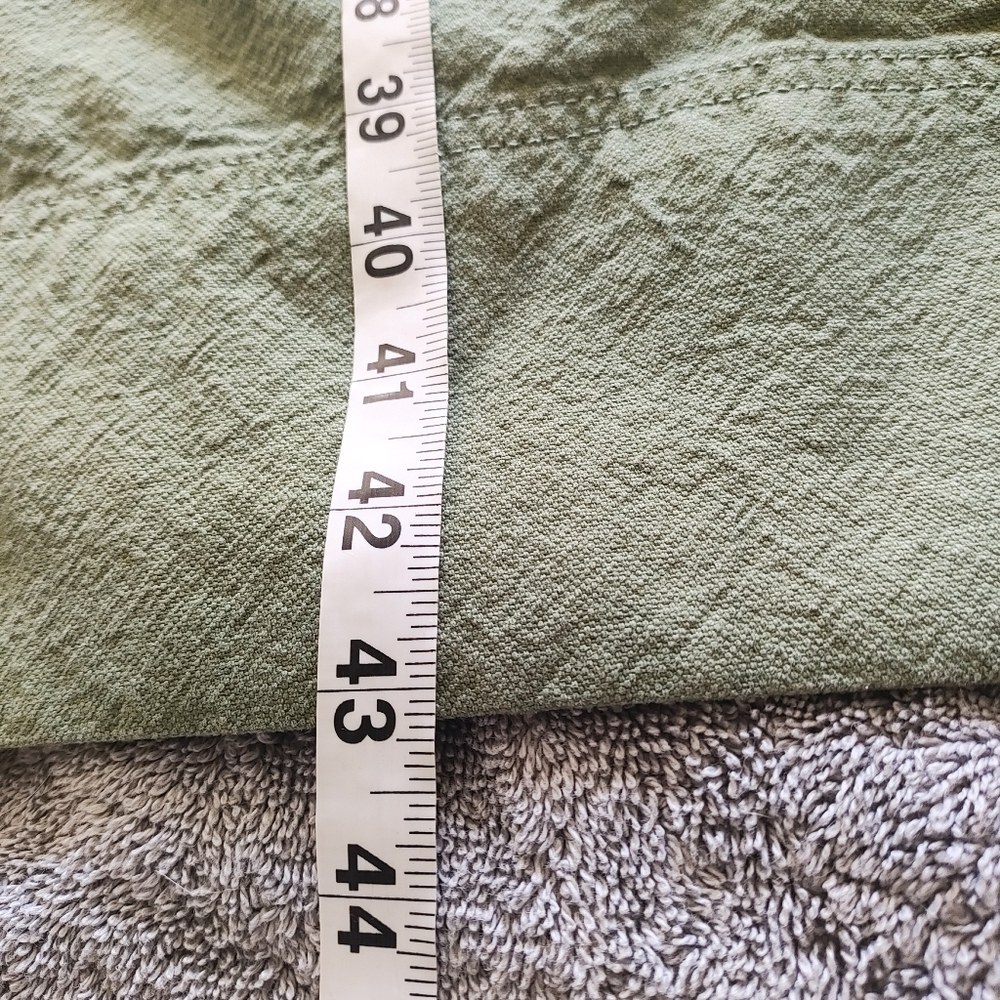 Everlane Unisex The Canvas Organic Cotton Parka Coat Green X-Large Boho - Picture 12 of 13